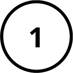 Zahl 1