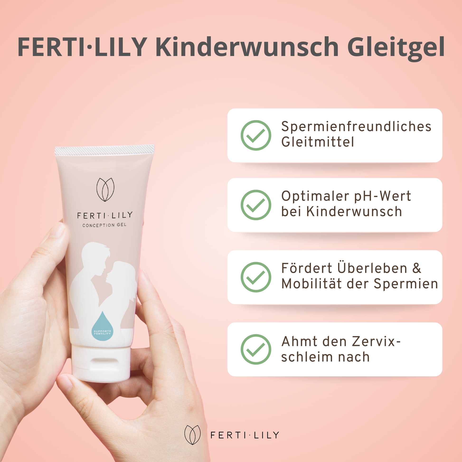 FERTI·LILY Kinderwunsch Gleitgel (50ml)