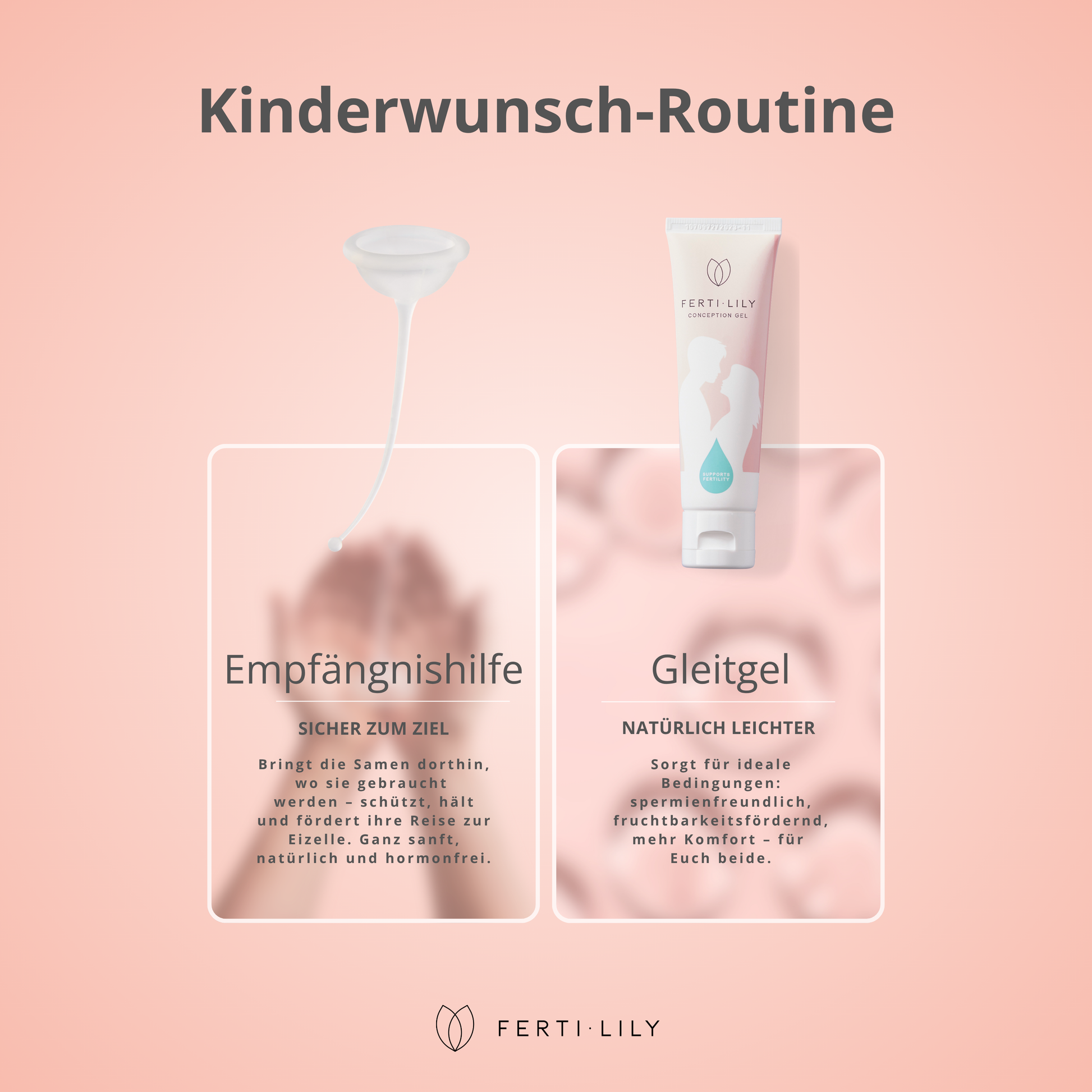 FERTI·LILY Kinderwunsch Gleitgel (50ml)